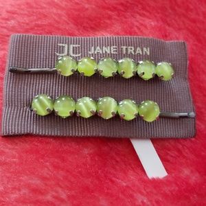 2 for $10 Jane Tran Jeweled Hair Pins